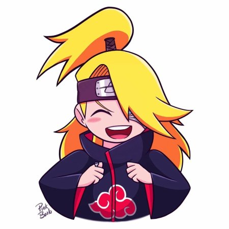 Дейдара Чиби арт