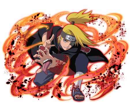 Дейдара Наруто блейзинг