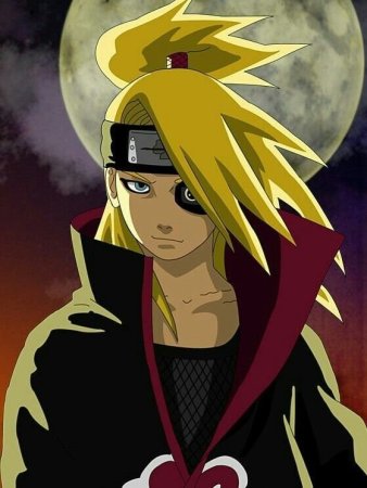 Дейдара из аниме Наруто