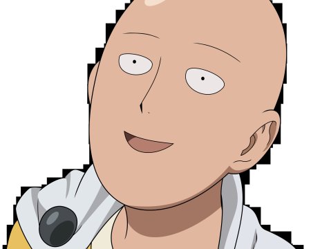 One Punch man лицо Сайтамы