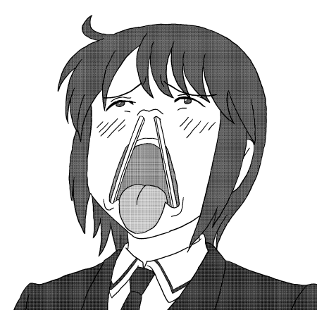 Ахегао фейс Кобаяши