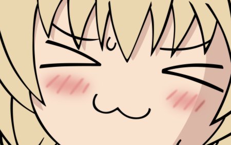 Кошачья ухмылка аниме