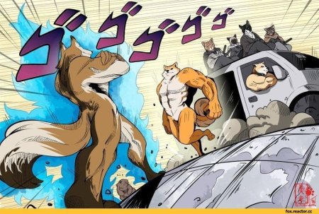 Накаченная собака Мем