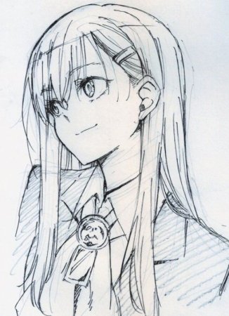 Аниме карандашом