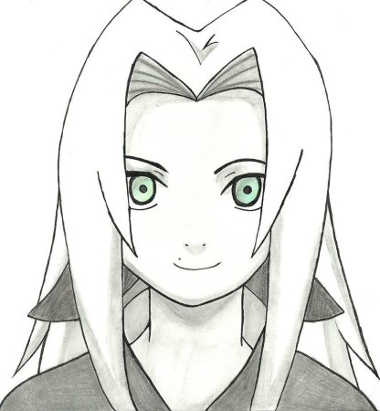 Сакура Харуно для срисовки