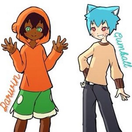 Удивительный мир Гамбола Дарвин хуманизация