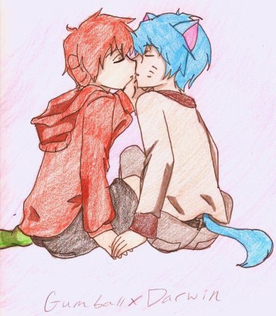 Шип Дарвина и Гамбола аниме