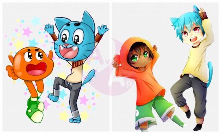 Мир Гамбола аниме Гамбол