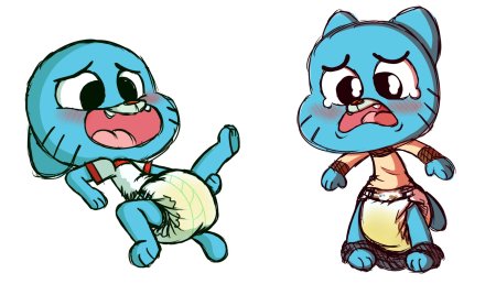 Гамбол и пенни diaper