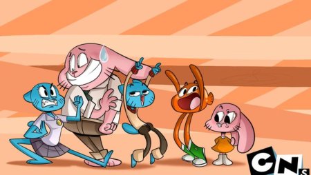 Картун нетворк удивительный мир Гамбола