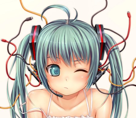 Hatsune Miku наушники