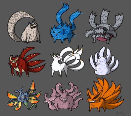 Биджу Наруто однохвостый