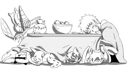 Наруто хвостатые Чиби