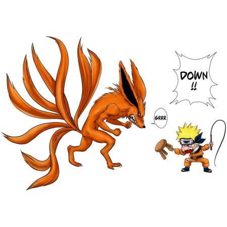 Меха курама Наруто