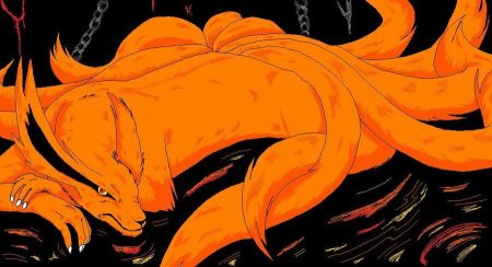 Наруто девятихвостый Лис и Наруто