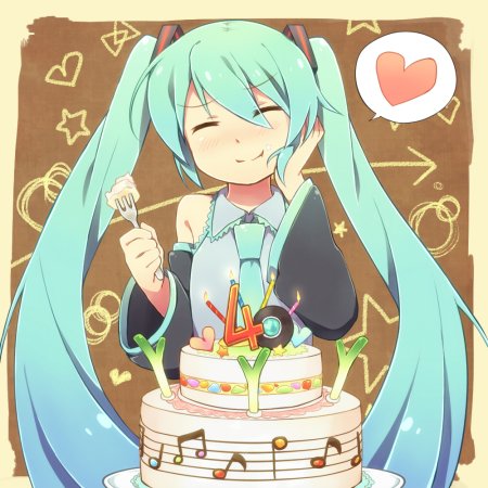 Happy Birthday Мику Хацунэ
