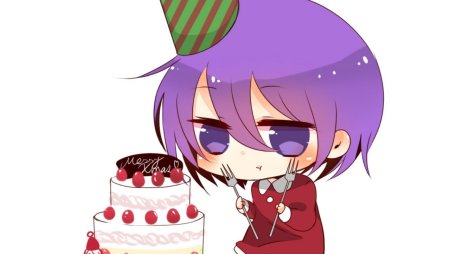 Чиби с тортиком