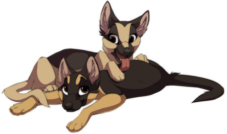 Аниме собаки