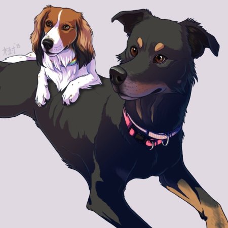 Аниме щенки