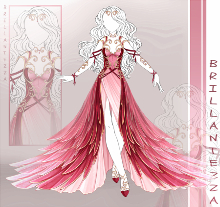 Аниме платья 2020