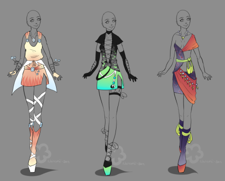 Одежда для рисования современная