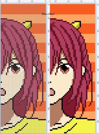 Кенма Козуме по клеточкам