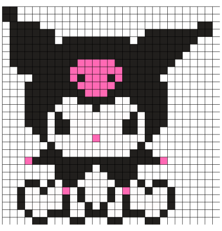 Вышивка крестом схемы аниме Чиби