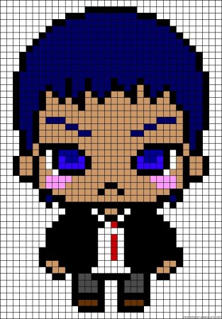 Пиксель арт схемы