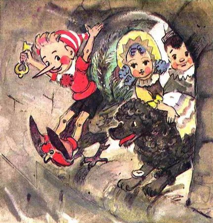 Рисунок Мальвины