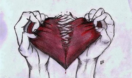 Рисунки с разбитым сердцем для срисовки