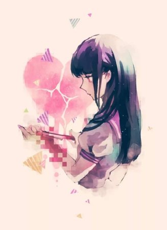 Аниме девочка с разбитым сердцем