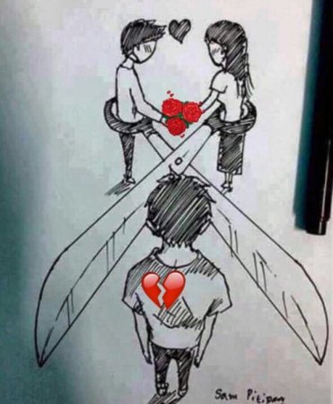 Парень с разбитым сердцем