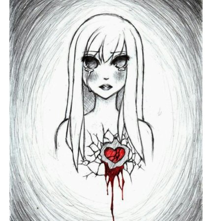 Страшные рисунки для срисовки