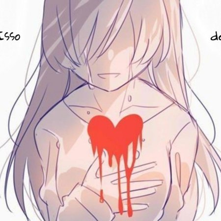 Аниме разбитое сердце девушки