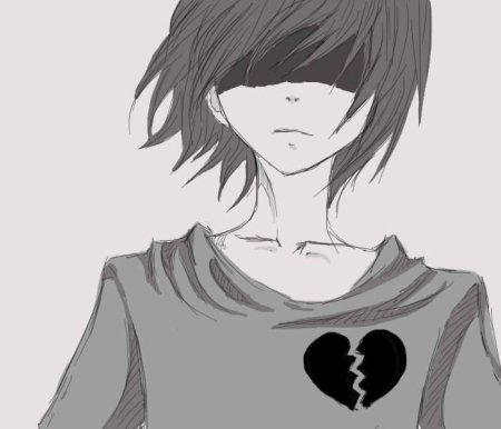 Аниме разбитое сердце пацана