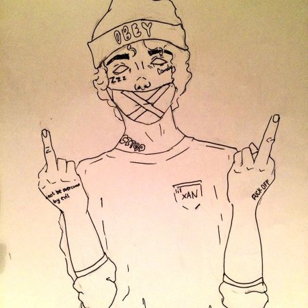 Рисунки рэперов для срисовки