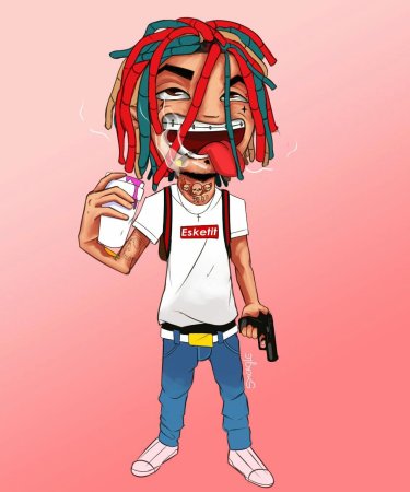 Lil Pump мультяшный