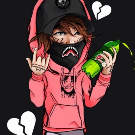 Lil xan арт