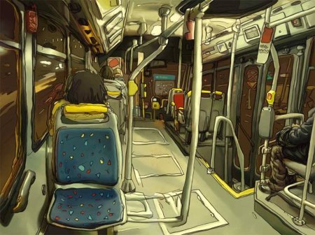 Автобус арт