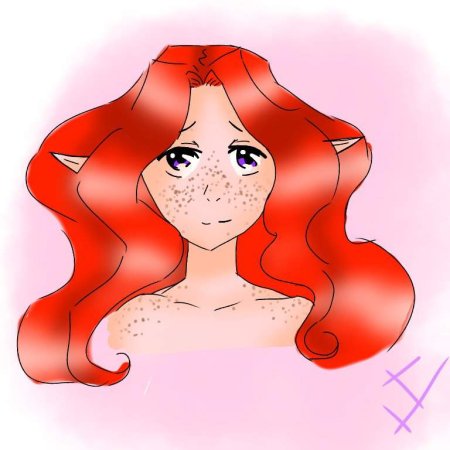 Аниме веснушки