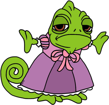 Паскаль из Рапунцель рисунок