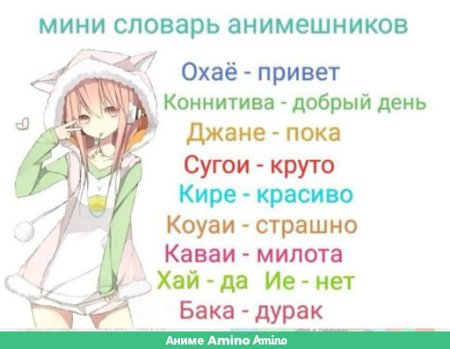 Словарь АНИМЕШНИКА