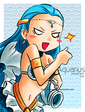 Хвост феи знаки зодиака Водолей