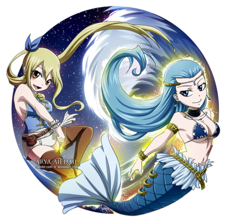 Аниме Чиби знаки зодиака Водолей