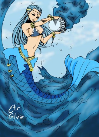 Хвост феи Водолей Юри