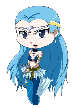 Хвост феи Водолей чибм