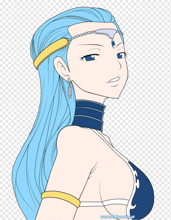 Водолей хвост феи Манга