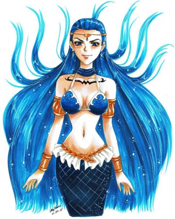 Хвост феи знаки зодиака Водолей