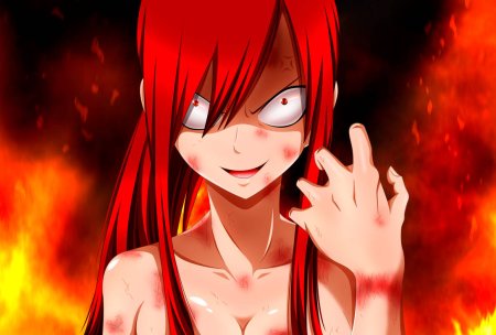 Злое лицо аниме