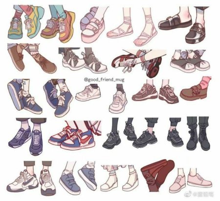 Обувь туториал